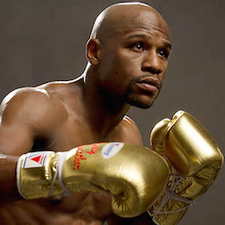 Mayweather is known as a technical boxer, yet viewers were hoping he would kill his opponent